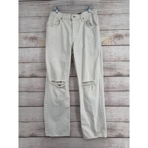Levi's Silvertab '94 Baggy Distressed Jeans‎ Women's 31x31 White